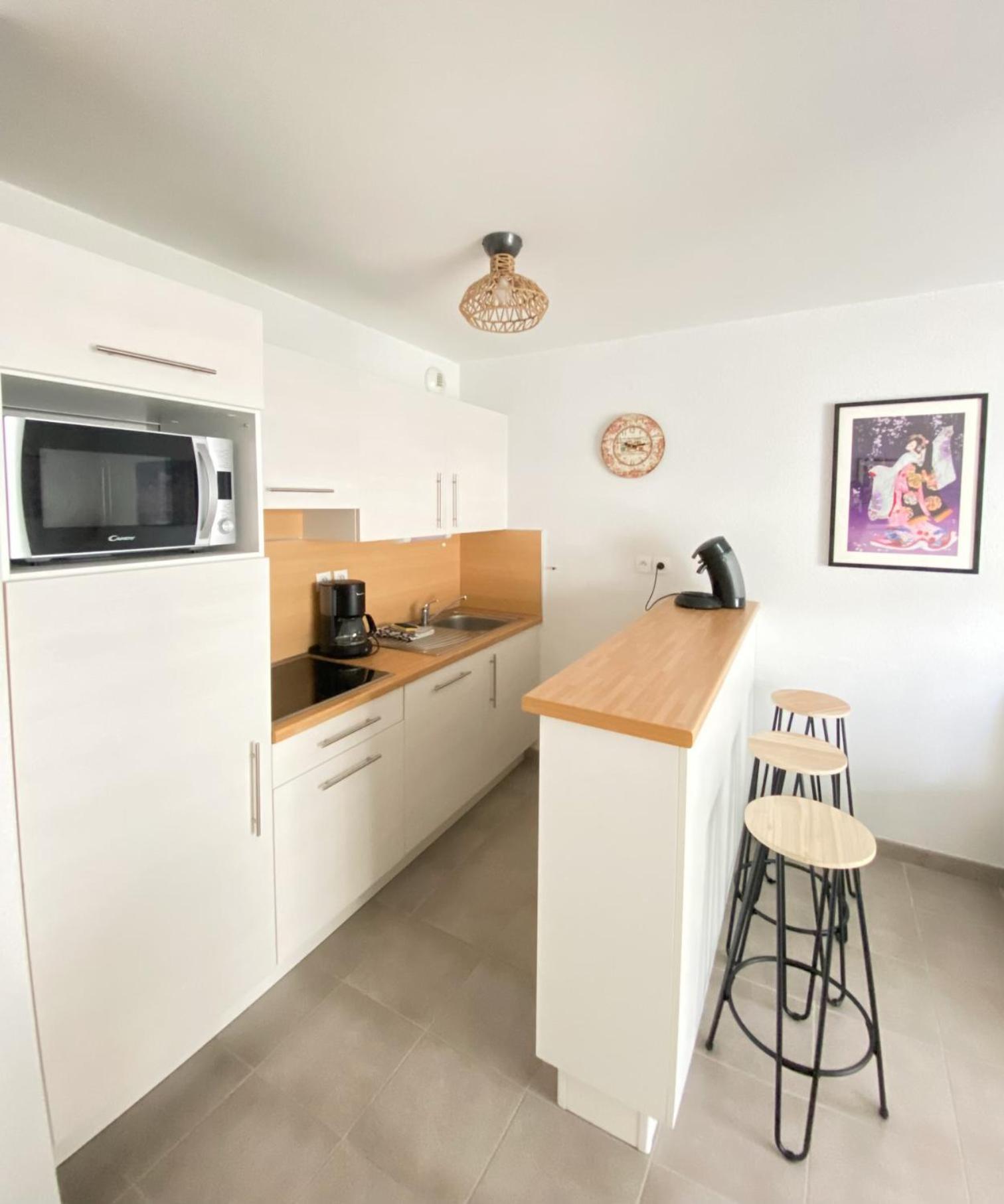 Le Rivage, Bel Appartement Tout Confort เบโนเดต ภายนอก รูปภาพ